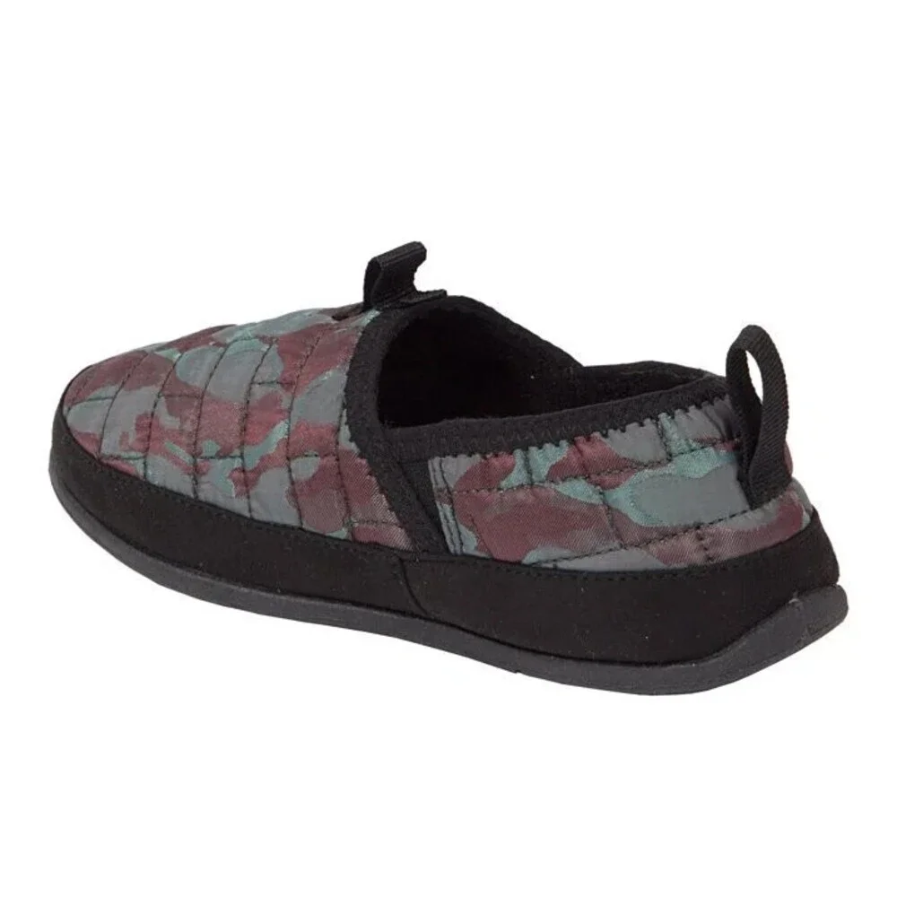 Deer Stags Lil Yuma Slippers Kids 12 Red Camo Quilted Round Toe Slip On JOBB1698